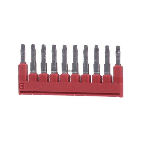 PUENTE PARA BORNAS FBS10-5 PHOENIX  ROJO 10 POLOS UNIDAD