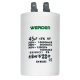 CONDENSADOR 50MF 450W CONEXION FACTON