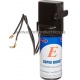 KIT ARRANQUE+CONDENSADOR SPP8E DE 1-5CV PARA COMPRESORES HERMETICOS Y MOTORES MONOFASICOS ( incrementa el par de arranque hasta 