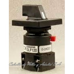 INTERRUPTOR SELECTOR 3LF120 POS 0-1 SIEMENS
