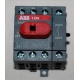 INTERRURTOR SOBRE CARRIL  ABB OT25E4 TRIF. 25A 4 POLOS