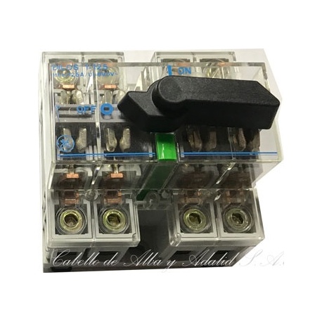 INTERRUPTOR SOBRECARRIL DILOS 160AMP 4 POLOS 61424-201
