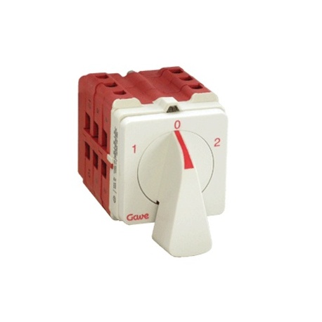 CONMUTADOR A-5726100 GAVE 3 POLOS POS-1-2  63A 600V