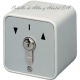 LLAVE PULSADOR INTERRUPTOR MP-S-APZ 1-2T/1 PUERTA GARAJE ACCIONAMIENTO MARCA GEBA
