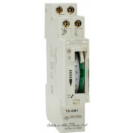 INTERRUPTOR HORARIO TS-GM1 KEYBELL 220V 16A