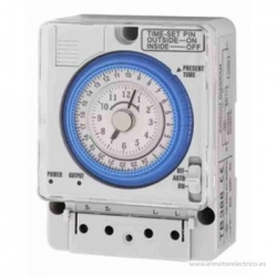 RELOJ TEMPORIZADOR HORARIO 12-24V AC/DC