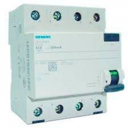 DIFERENCIAL 5SV4646-0 63A SIEMENS 4P 300MA 400V