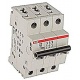 MAGNETOTERMICO TRIPOLAR 63 AMP 3P S203-C63 2CD S253 001R0634 ABB