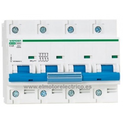 MAGNETOTERMICO TETRAPOLAR 125A WERDEN