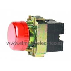 PILOTO ROJO COMPLETO TELEMECANIQUE XB2BV64