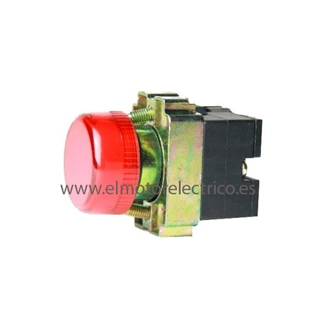 PILOTO ROJO COMPLETO TELEMECANIQUE XB2BV64