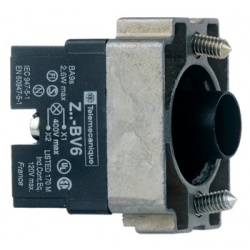MODULO PORTALAMPARAS ZB2-BV6 PARA PILOTO 12V TELEMECANIQUE 400V