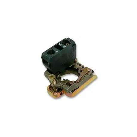 CUERPO PILOTOS TELEMECANICA BLOQUE DE CONTACTOS 1-2 /ZB4-BZ102 ABRAZADERA ATORNILLABLE  6A 600V