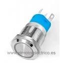 INTERRUPTOR BOTON SIN CABLE DE METAL 12V 