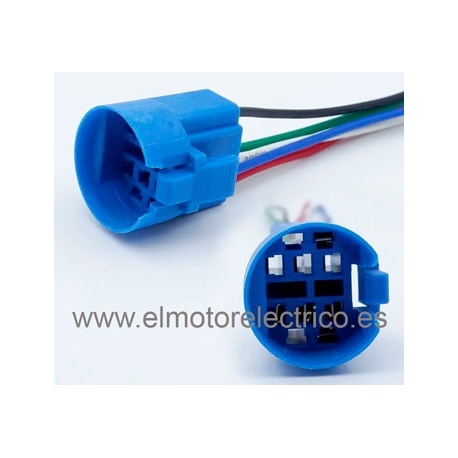 CONEXTOR CON CABLE PARA PULSADOR METALICO 