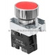 PULSADOR METALICO ROJO NC CON RETORNO 