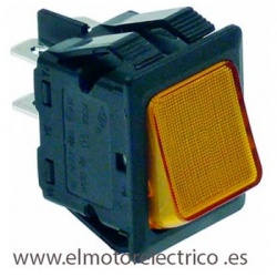 PULSADOR AMBAR 30x22mm 230 V RF. 0103147  FAGOR 
