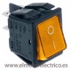 PULSADOR AMBAR 30x22mm 230 V RF. V-1835