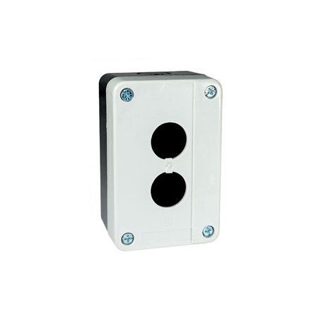 CAJA 2 ELEMENTOS GRIS VACIA