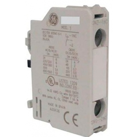 CONTACTO AUXILIAR GE BCLF01 GE 1-2 NC GENERAL ELECTRIC.