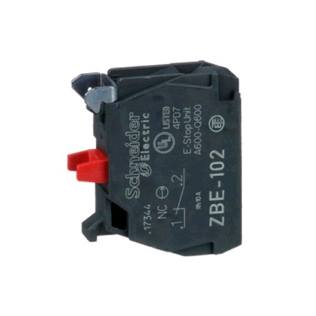 CONTACTO AUXILIAR ZBE-102 SPRECHER 1-2 ROJO
