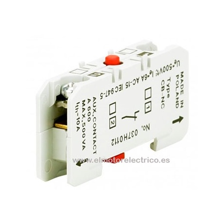 CONTACTO AUXILIAR DANFOSS CB-NC 037H0112.