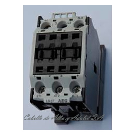 CONTACTOR 50 AMP. 220 V LS37 AEG.