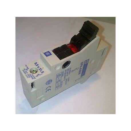 PORTAFUSIBLE DF6-AB08 8.5 X 31.5  20A 480VMARCA TELEMECANIQUE