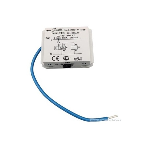 TEMPORIZADOR 047H0174 DANFOSS TIPO ETB