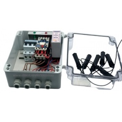 CUADRO POZO DEPOSITO TRIF.220V.0.75-1HP CON SONDAS  
