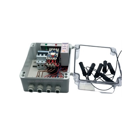CUADRO POZO DEPOSITO TRIF.220V 1.5 CV CON SONDAS  