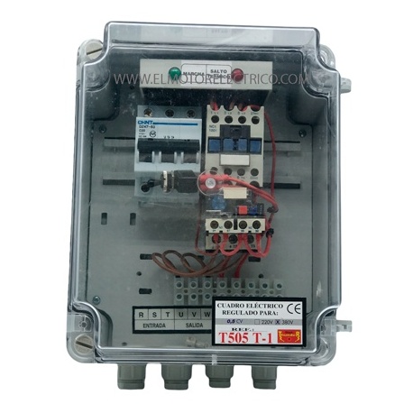 CUADRO PROTECCION TRIF.380V.0.5HP 