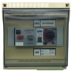 CUADRO PISCINA MONOF.220V.0.33HP