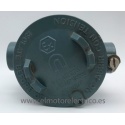 CAJA EMPALME NORTEM GUA-GUT 2 TOMAS DE 1/2" ANTIDEFRAGANTE  CON TAPA DE APERTURA ROSCADA  ALEACION DE ALUMINIO