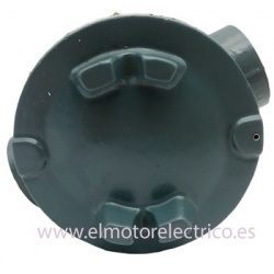 CAJA EMPALME REDONDA ANTIDEFRAGANTE 2 TOMAS DE 3/4" 70MM ALTO CON TAPA DE APERTURA  ALEACION DE ALUMINIO