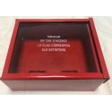CAJA TAPA CRISTAL PARA ALARMA FUEGO