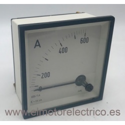 AMPERIMETRO ANALOGICO 0-600 A 10X10