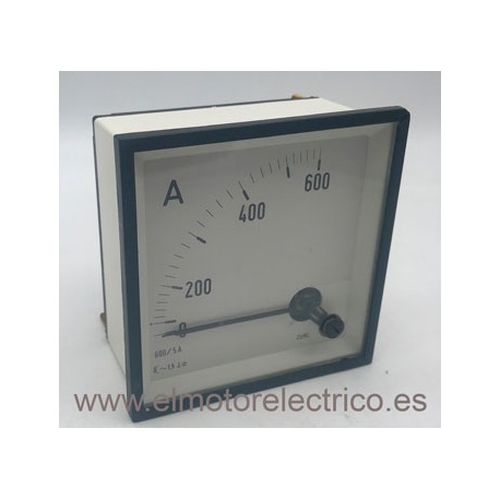 AMPERIMETRO ANALOGICO 0-600 A 10X10