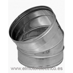 CODO GALVANIZADO 45º DIAM. 300MM