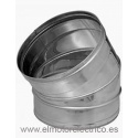 CODO GALVANIZADO 45º DIAM. 300MM