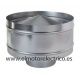 SOMBRERETE GALVANIZADO ANTIREVOCANTE DIAM.125MM