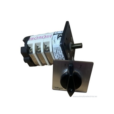 CONMUTADOR T-502  MODELO T-12 TIPO E (1-2) TELERGON