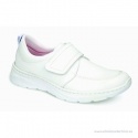 ZAPATO CIERRE VELCRO BLANCO MOD.FLORENCIA PLUS DIAN