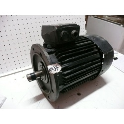 MOTOR TRIF. 5.5 CV 3000 RPM BRIDA B5 220/380V ELECTROMOTOR MS112M-2 B5 USADO Nº 37