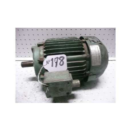 MOTOR TRIF. 3 CV 750 RPM PATAS B3 220/380V ACEA-CES MS132S-8 B3 USADO Nº 178