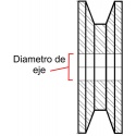 PARA EJE DE 22 MM DIAMETRO